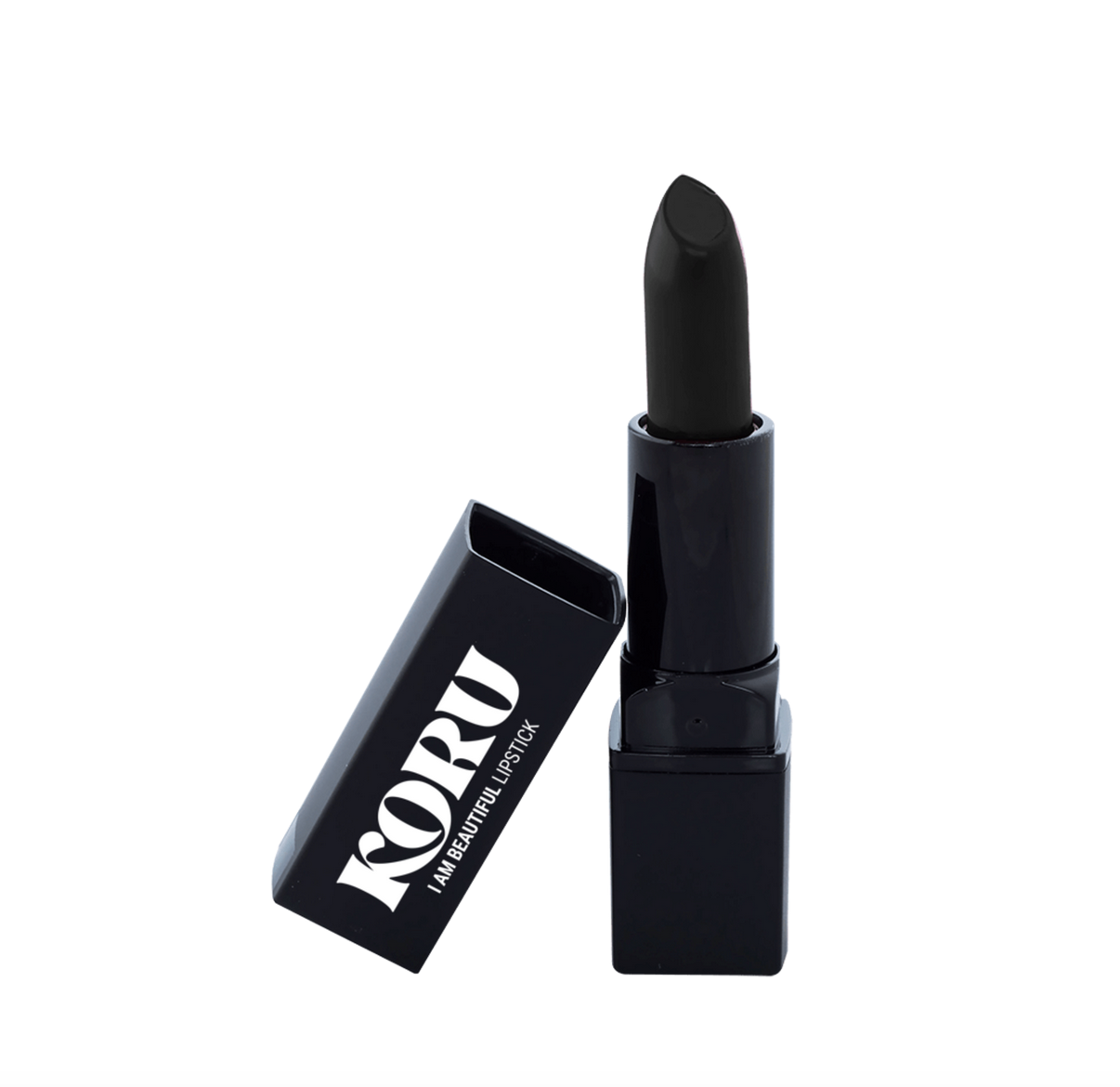 I AM BEAUTIFUL Deep Black Matte Lipstick